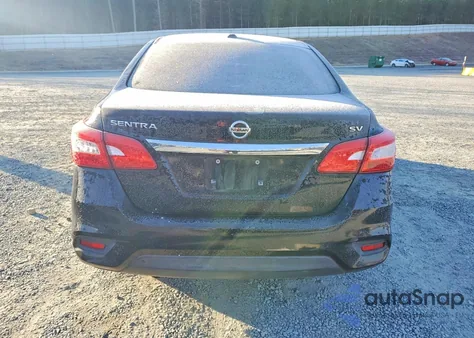 2016 Nissan Sentra S из США, поврежденный, VIN 3N1AB7AP4GL660111